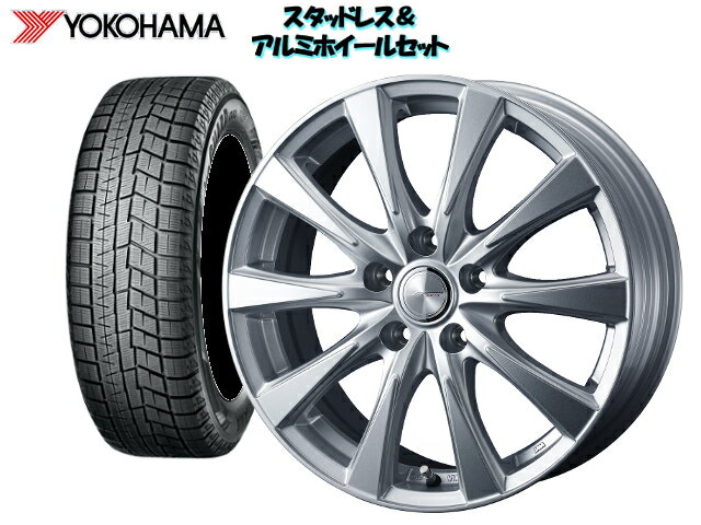 ヨコハマスタッドレス IG60 215/65R16 R2766 &ジョーカースピリッツ 16 x 6.5 114.3/5H + 47 ミツビシ パジェロイオ H61W 1998/06 〜 40142 離島・沖縄配送不可