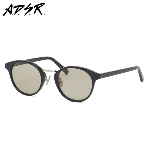 A.D.S.R. EDDIE 01C 46.5 サングラス エーディーエスアール BKSI/LBR ADSR エディー フラットレンズ かっこいい おしゃれ メンズ レディースのサムネイル