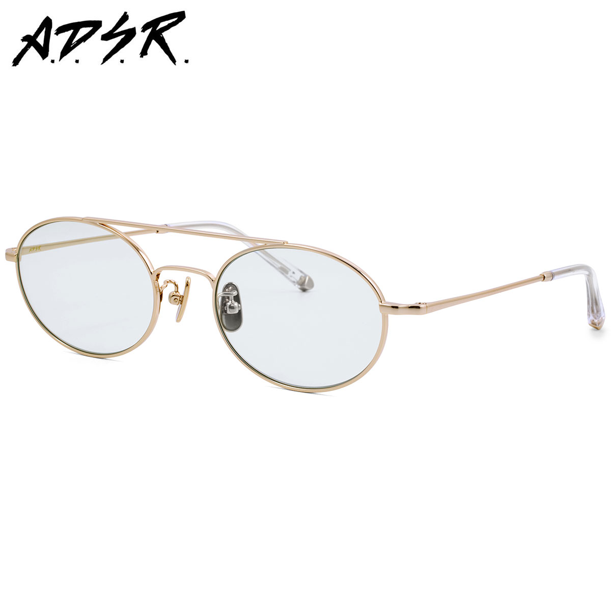 Rakuten - A.D.S.R. JEAN 03 51.5 サングラス エーディーエスアール ADSR ジーン ダブルブリッジ ライトカラーレンズ メンズ レディース 20252ND