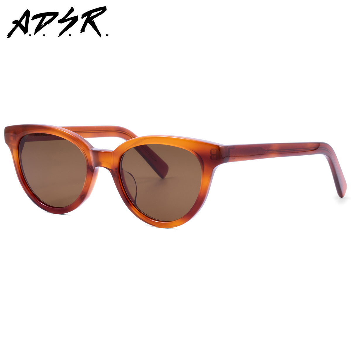 Rakuten - A.D.S.R. RIDHA 02 49 サングラス エーディーエスアール ADSR リッダ クリアレッドブラウン トランスペアレント メンズ レディース 20252ND