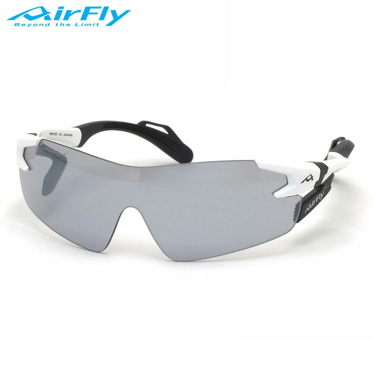 Rakuten - エアフライ AirFly サングラス AF-301 C-2L 136サイズ ノーズパッドなし スポーツ 特許取得 ずれない 軽い アウトドア 登山 キャンプ メンズ レディース