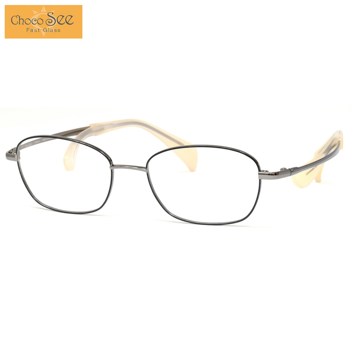 COACH - ちょこシー FG24520 GR 50 メガネ Choco See 鼻に跡がつかないメガネ 鼻パッドなし シャルマン CHARMANT メンズ レディース