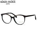 アランミクリ A03501 006 54 メガネ alain mikli ブラック ユニバーサルフィット hand made in ITALY イタリア製 メン...