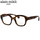 アランミクリ A03510 006 50 メガネ alain mikli 厚い 四角 ハバナ べっ甲 デミ トータス ユニバーサルフィット hand made ...