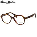 アランミクリ A03511 004 51 メガネ alain mikli ヘキサゴン 細い ハバナ べっ甲 デミ トータス ユニバーサルフィット hand ma...