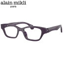 アランミクリ A03516 001 50 メガネ alain mikli パープル 点描 ユニバーサルフィット hand made in ITALY イタリア製...