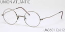 UA3601 12 43 UNION ATLANTIC ユニオンアトランティック メガネ メンズ レディース