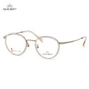 アクアリバティ AQ22525 CL 47 メガネ AQUALIBERTY チタニウム 軽い インナーリム セル巻き 日本製 メイドインジャパン MADE IN...