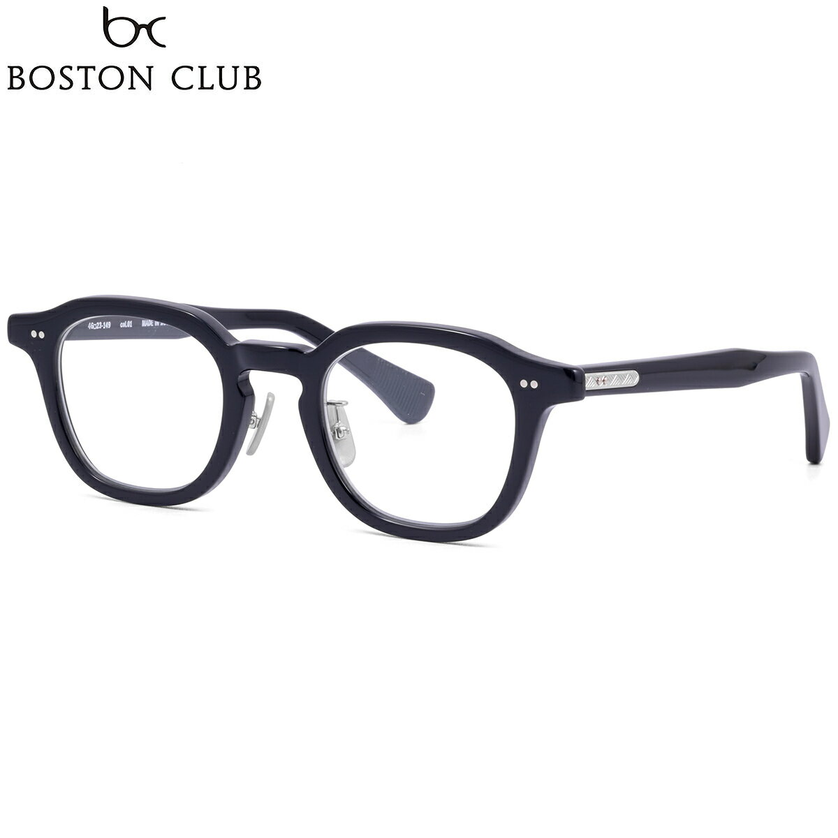 樂天商城 - ボストンクラブ ALLEN 01 46 メガネ 伊達メガネレンズ付 BOSTON CLUB アレン 国産 メイドインジャパン 日本製 鯖江 メンズ レディース