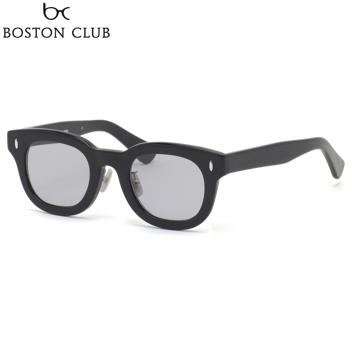 乐天商城 - ボストンクラブ MIKE S01 46 サングラス BOSTON CLUB マイク 黒縁 国産 メイドインジャパン 日本製 鯖江 メンズ レディース