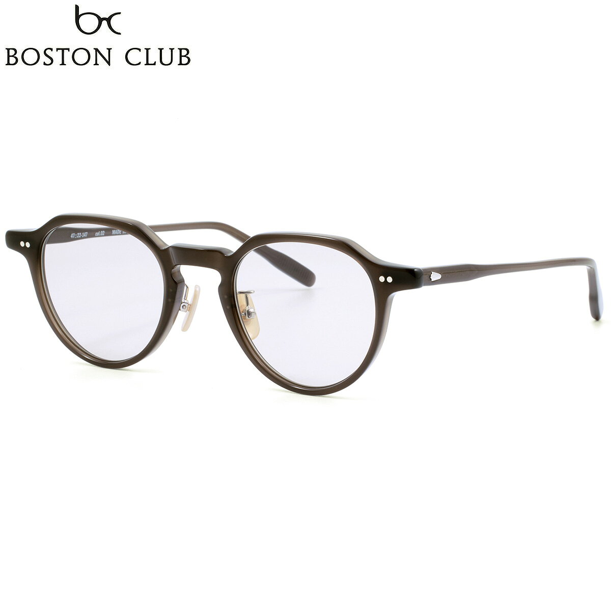 乐天商城 - ボストンクラブ RODNEY S02 47 サングラス BOSTON CLUB ロドニー 国産 メイドインジャパン 日本製 鯖江 メンズ レディース