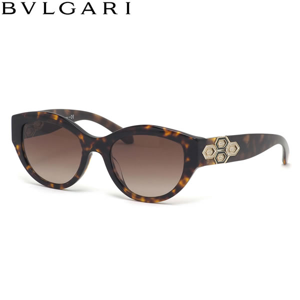 ブルガリ サングラス（レディース） ブルガリ BVLGARI サングラス BV8221BF 504/13 53サイズ セルペンティ フルフィット キャッツアイ ラグジュアリー グラデーションレンズ レディース