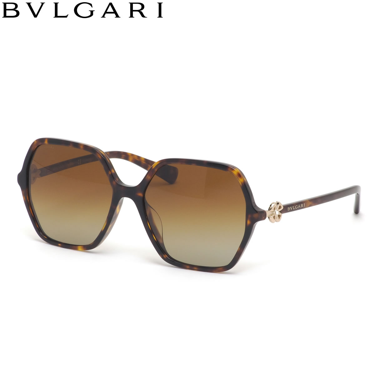 ブルガリ サングラス（レディース） ブルガリ BV8238BF 504/T5 57 サングラス BVLGARI フィオレヴァ― グラデーションレンズ 偏光レンズ 偏光サングラス made in Italy レディース