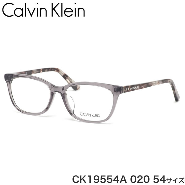 Glasses - カルバンクライン Calvin Klein メガネ CK19554A 020 54サイズ クラシカル お洒落 カルバンクラインCalvinKlein メンズ レディース