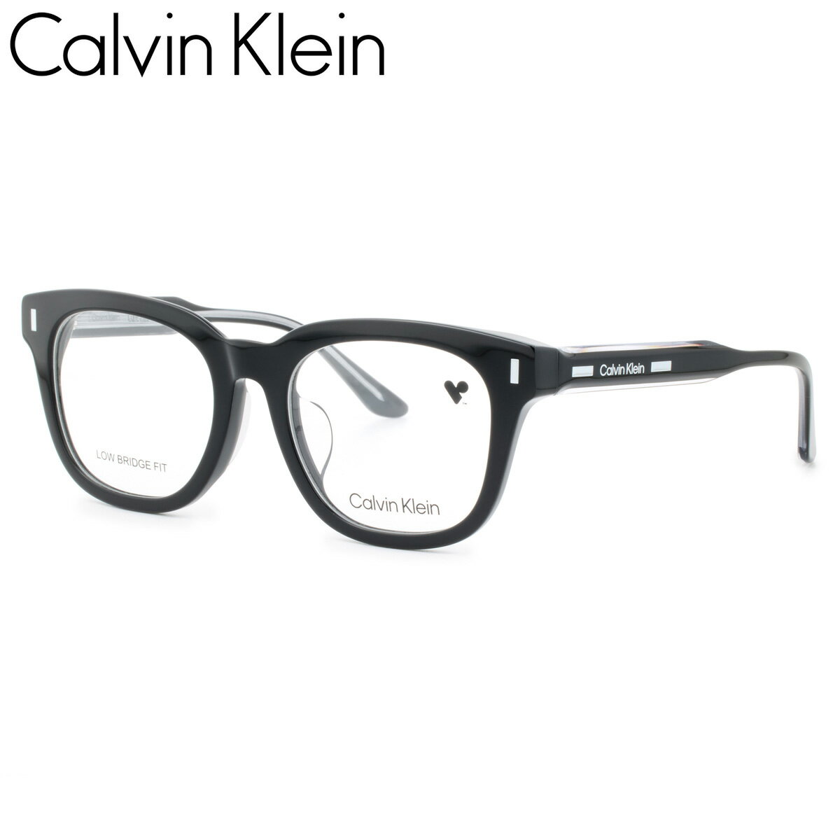 カルバンクライン CK25527LB 001 51 メガネ Calvin Klein アジアンフィット メンズ レディース