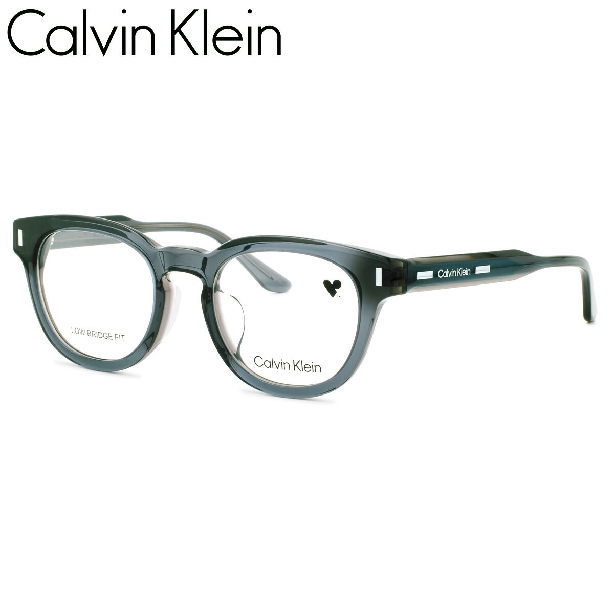 カルバンクライン CK25528LB 422 49 メガネ Calvin Klein アジアンフィット メンズ レディース