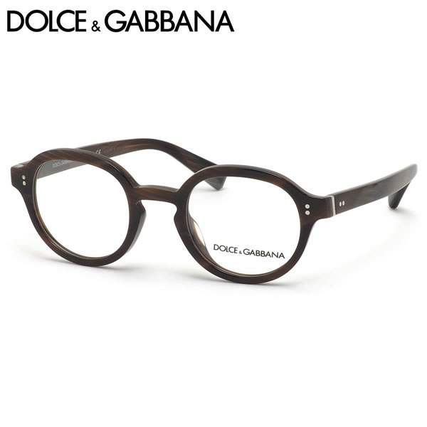 ドルチェ＆ガッバーナ DOLCE&GABBANA メガネ DG3271F 3118 47サイズ ラウンド フルフィット キーホール ドルチェ＆ガッバーナ DOLCE&GABBANA メンズ レディース