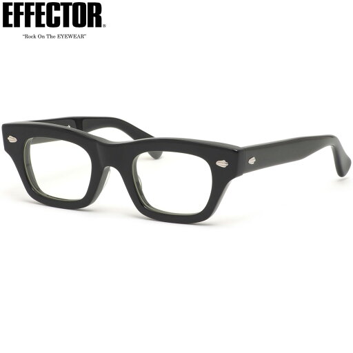 エフェクター check BK 48サイズ メガネ UVカット仕様伊達メガネレンズ付 EFFECTOR チェック 日本製 メンズ レディース エフェクター check BK 48サイズ メガネ UVカット仕様伊達メガネレンズ付 EFFECTOR チェック 日本製 メンズ レディース