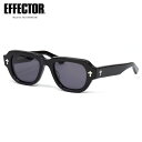 エフェクター ELEGY BK/DGY 52 サングラス EFFECTOR エレジー黒縁 くろぶち made in Japan 日本製 鯖江 国産 メンズ レデ...
