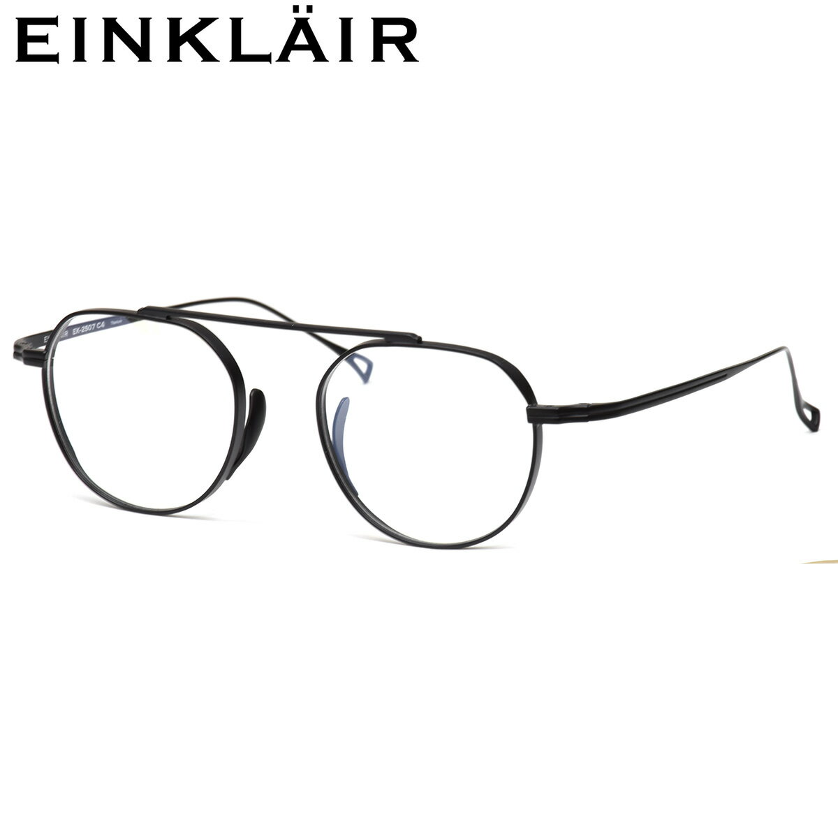 Rakuten - アインクレア EK-2507 C4 49 メガネ EINKLAIR チタン ハイブリッジ メンズ レディース