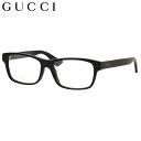 【グッチ 正規販売認定店】グッチ メガネ GG0006OA 001 55 GUCCI 黒縁 くろぶち ロゴ Made In Italy メンズ レディース