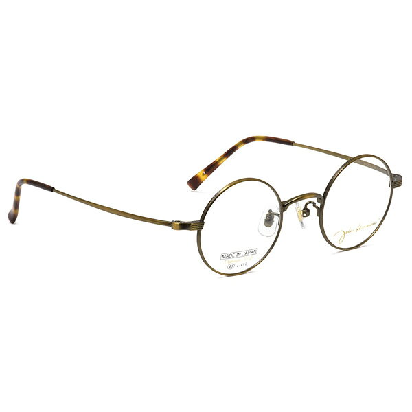 電脳眼鏡のジョンレノン JL-1115 3 43 メガネ John Lennon チタン βチタン 丸メガネ 日本製 国産 メンズ レディース｜アングル2