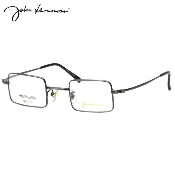 ジョンレノン JL-1116 4 43 メガネ John Lennon チタン βチタン 四角 長方形 日本製 国産 ビートルズ オノヨーコ メンズ レディース