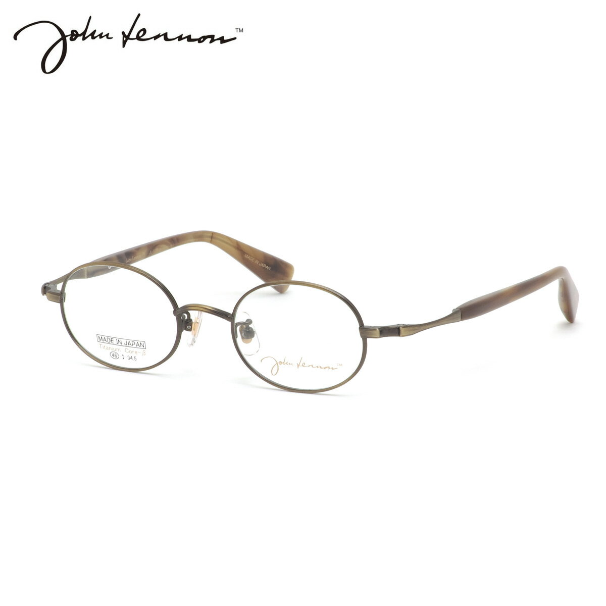 ジョンレノン JL-1119 3 46 メガネ John Lennon チタン βチタン 日本製 国産 ビートルズ オノヨーコ メンズ レディース