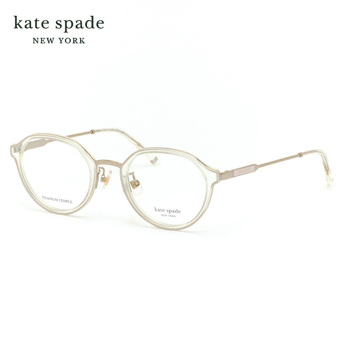 ケイトスペード TULIP/FJ DXQ 49 メガネ kate spade レディース