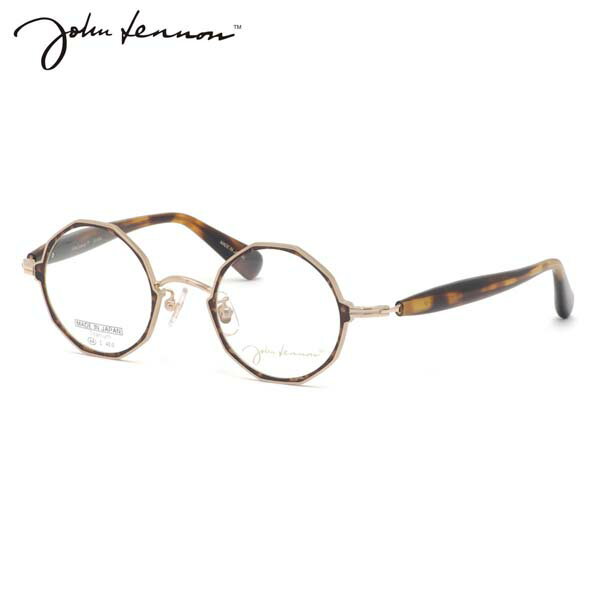 ジョンレノン JL-P308 1 44 メガネ John Lennon プレミアム デカゴン 10角形 日本製 国産 ビートルズ オノヨーコ 丸眼鏡 メンズ レディース
