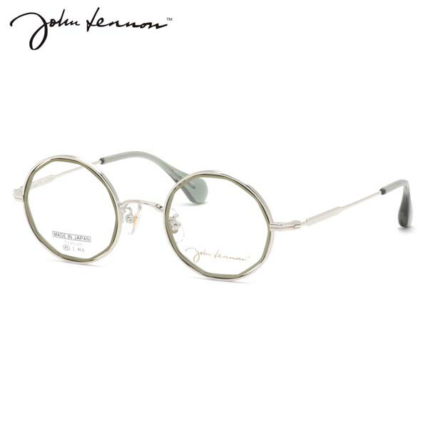 ジョンレノン JL-P309 2 45 メガネ John Lennon プレミアム デカゴン 10角形 日本製 国産 ビートルズ オノヨーコ 丸眼鏡 メンズ レディース