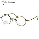 ジョンレノン JL-1108 4 43 メガネ John Lennon オクタゴン 八角形 チタン βチタン 軽い ゴールド 日本製 国産 ビートルズ オノヨーコ メンズ レディース