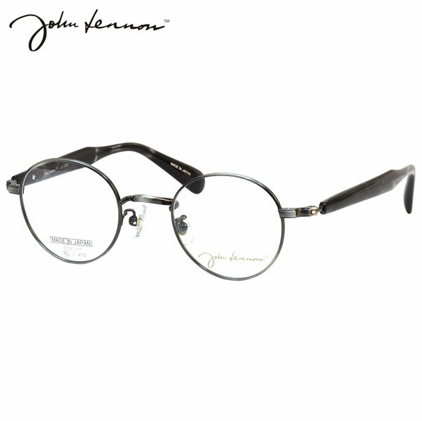 ジョンレノン JL-1110 4 45 メガネ John Lennon チタン βチタン シルバー 日本製 国産 ビートルズ オノヨーコ メンズ レディース