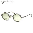 ジョンレノン JL-1111 4 43 メガネ サングラス John Lennon 跳ね上げ式 単式 複式 日本製 国産 ビートルズ オノヨーコ 丸眼鏡 メンズ...
