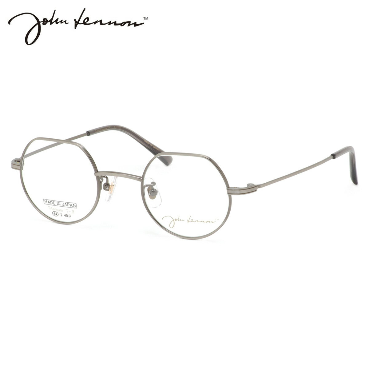 D & G - ジョンレノン JL-1121 4 44 メガネ John Lennon チタン βチタン 日本製 国産 メイドインジャパン メンズ レディース