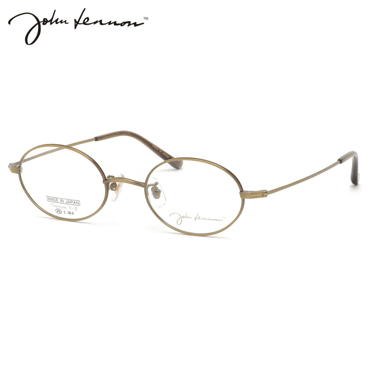 COACH - ジョンレノン JL-1125 2 49 メガネ John Lennon 日本製 国産 メイドインジャパン メンズ レディース
