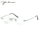 ジョンレノン JL-1127 2 43 メガネ John Lennon 縁無し 日本製 国産 メイドインジャパン ビートルズ オノヨーコ メンズ レディース