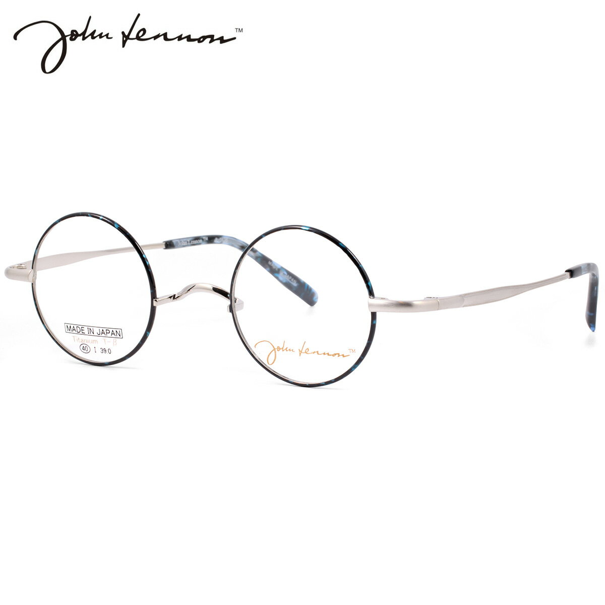 RENOMA - ジョンレノン JL-1135 2 40 メガネ John Lennon ビートルズ オノヨーコ 日本製 国産 メンズ レディース