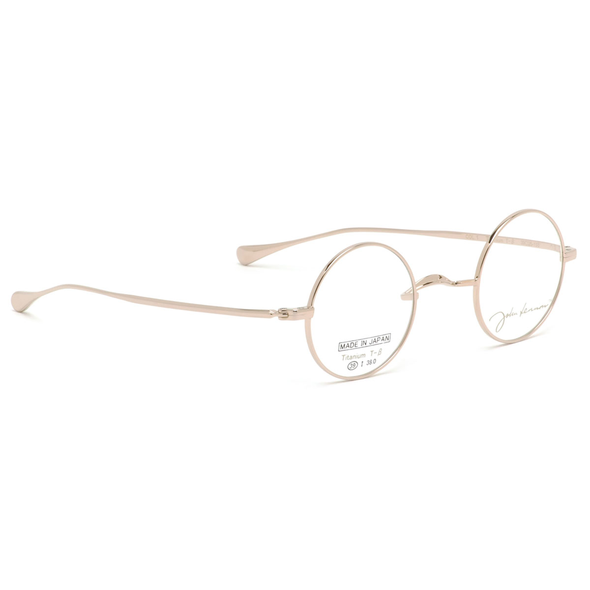 ジョンレノン JL-A105 1 39 メガネ John Lennon 日本製 国産 メイドインジャパン ビートルズ オノヨーコ メンズ レディース