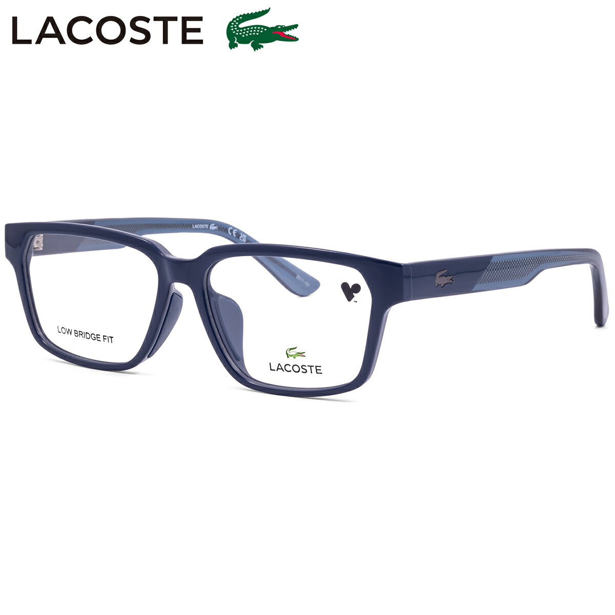 ラコステ L4017LB 410 53 メガネ LACOSTE ローブリッジフィット アジアンフィット メンズ レディース