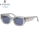 ランバンオンブルー SLB026J 09CL 50 サングラス LANVIN en Bleu トランスペアレント クリアグレー レディース