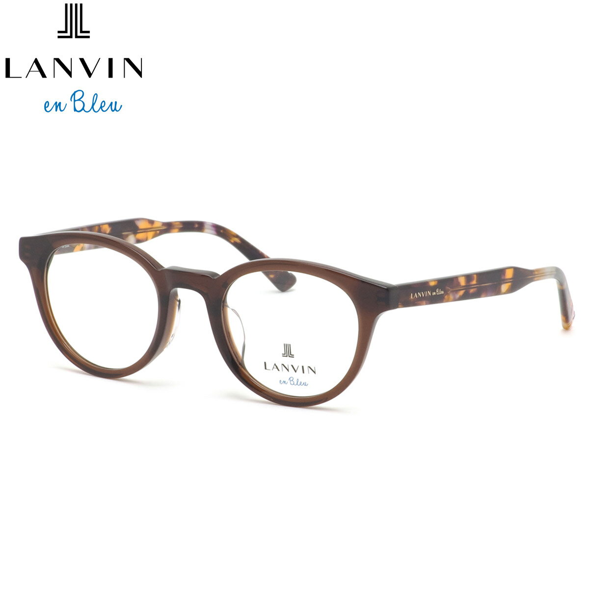 乐天商城 - ランバンオンブルー VLB032J 06ME 47 メガネ LANVIN en Bleu JL ローブリッジフィット ジャパンフィット アジアンフィット レディース