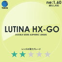 LUTINA HX GO TOKAI 東海光学 度付き ブルーライトカット レンズ ルティーナ 1.60 両面非球面