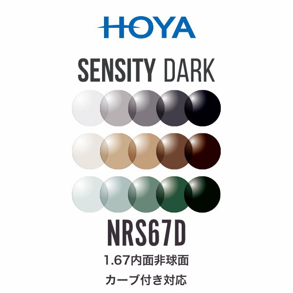 ˥塼åRFݡ1.67 󥷥ƥ 1.67 ĻĴ դб HOYA NULUX RF SPORTS 1.67 SENSITY DARK ۥ դ