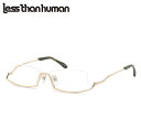 レスザンヒューマン PURPLE 072LT 54 メガネ Less than human パープル 072Limited Lessthanhuman 日本製 made in Japan メンズ レディース(4)
