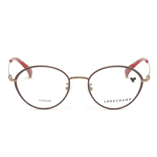 ロンシャン LO2524LBJ 605 49 メガネ LONGCHAMP ロゾ グースネックノーズパッド 軽量 レディース 3