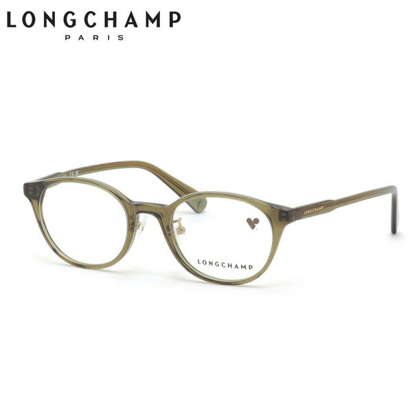 ロンシャン LO2734LBJ 319 48 メガネ LONGCHAMP 軽量 ボスリントン クリアカラー レディース