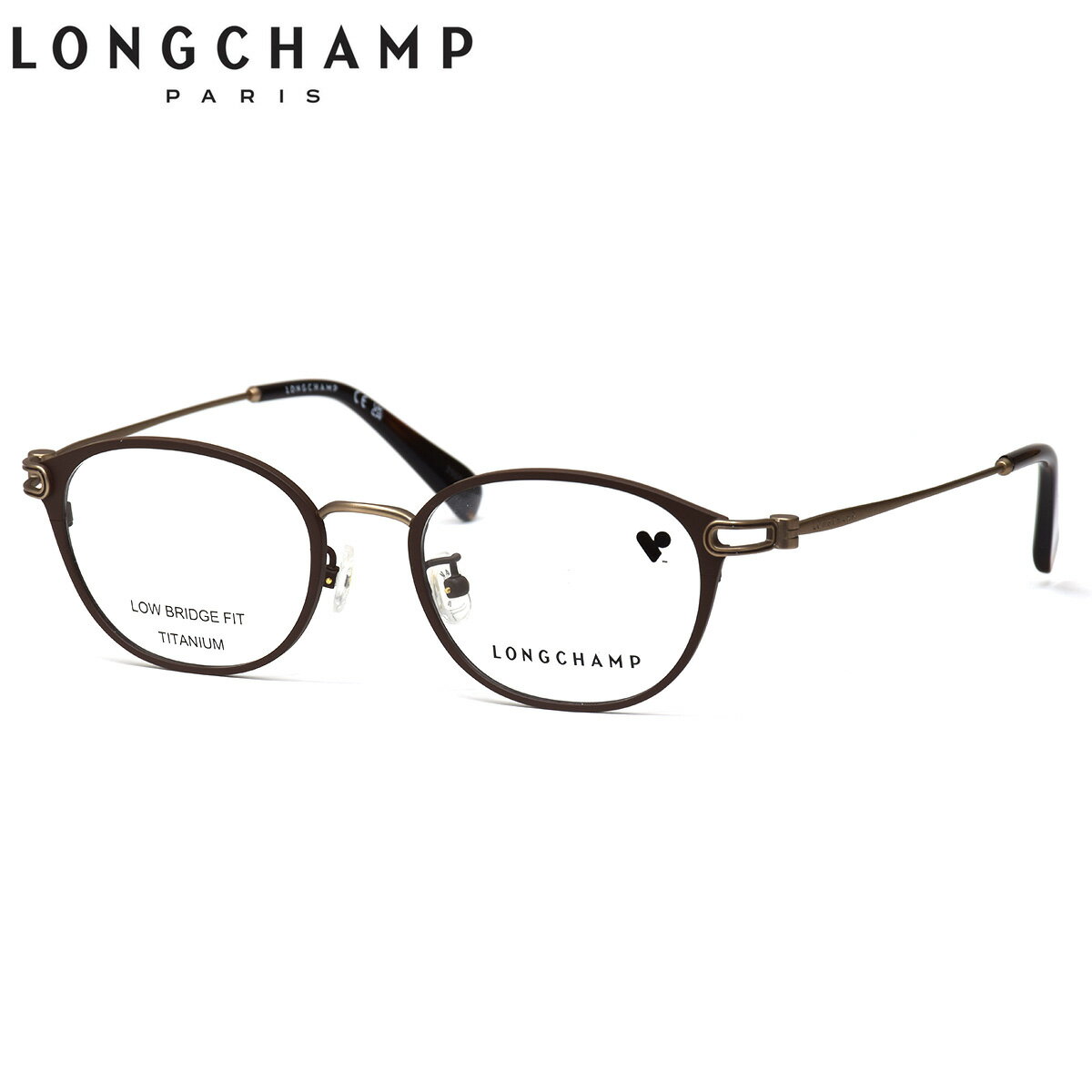 乐天商城 - ロンシャン LO2177LBJ 200 48 メガネ LONGCHAMP チタニウム 軽量 レディース