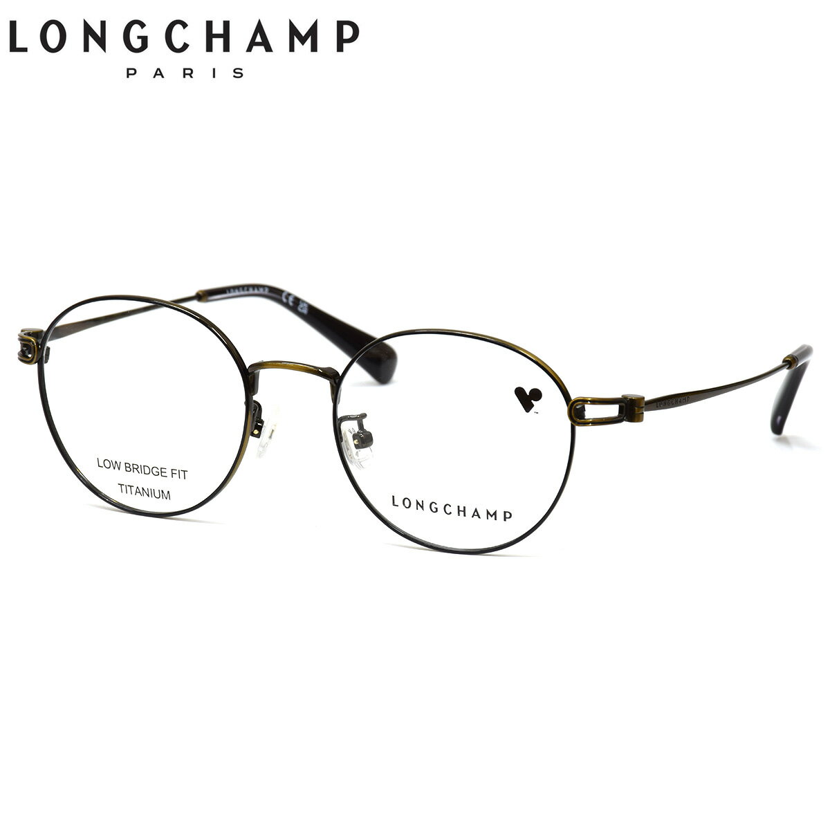 ロンシャン LO2178LBJ 728 50 メガネ LONGCHAMP チタニウム 軽量 レディース(4.0)