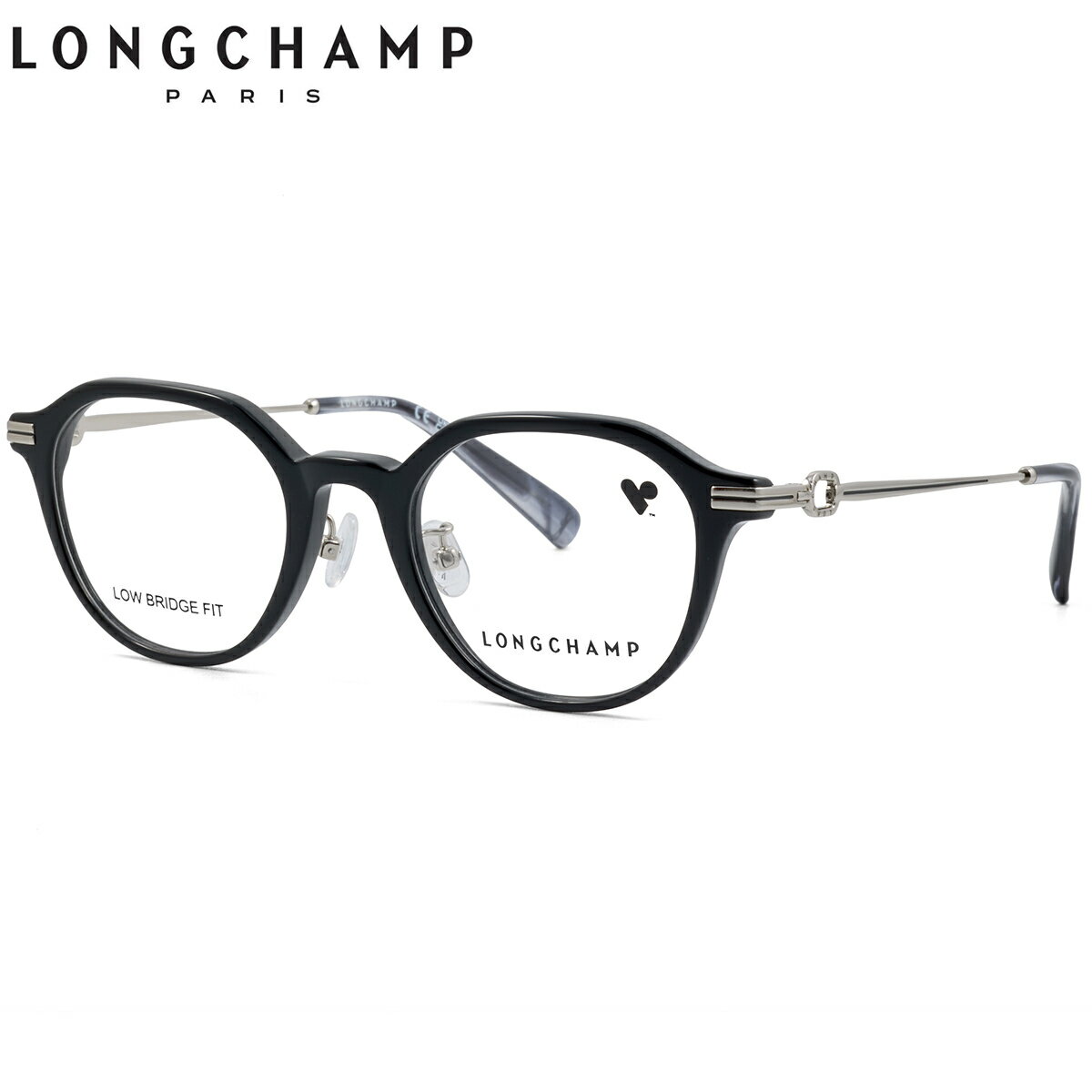 DIOR - ロンシャン LO2787LBJN 001 47 メガネ LONGCHAMP クラウンパント レディース